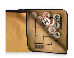 匠趣 中国象棋套装 35#桉木 含塑料棋盘 棋子直径3.3cm 6.9元包邮（需用券）