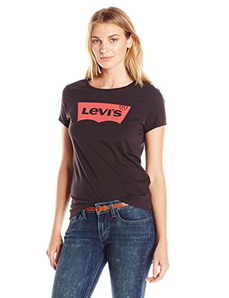 Levi's 显瘦百搭 logo T恤