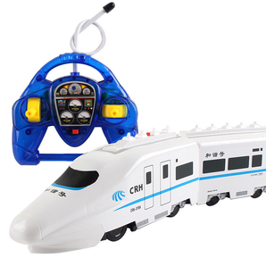 新奇达遥控车和谐号火车玩具模型
