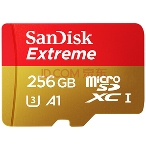 历史低价： SanDisk 闪迪 A1 至尊极速 MicroSDXC UHS-I存储卡 256GB 1199元包邮