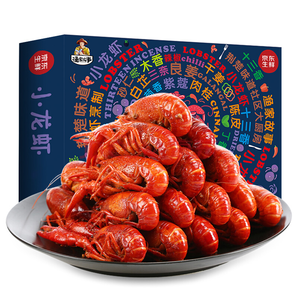 渔家故事 麻辣小龙虾 4-6钱/17-25只 海鲜水产 净虾重约500g24元