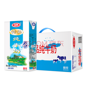  三元（SAN YUAN）特品纯牛奶250ml*24礼盒装*3件 113.7元（需用券，合37.9元/件）