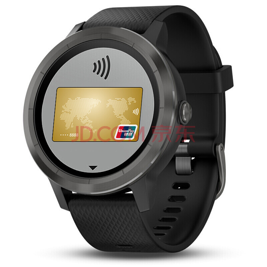 佳明(garmin)vivoactive 3 智能运动gps光学心率手表 pvd镀膜 移动