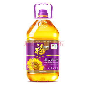 福临门 压榨一级充氮保鲜葵花籽油 6.18L