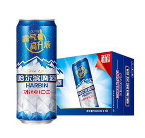 限地区： HARBIN 哈尔滨啤酒 冰纯拉罐 500ml*18听 *3件 108.5元包邮（双重优惠） 