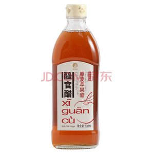 欣和 醯官醋 原浆苹果醋 500ml14.42元
