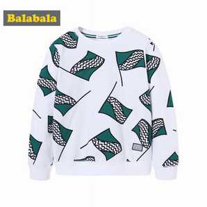 Balabala 巴拉巴拉 儿童长袖T恤 *3件 141.7元包邮（合47.2元/件）