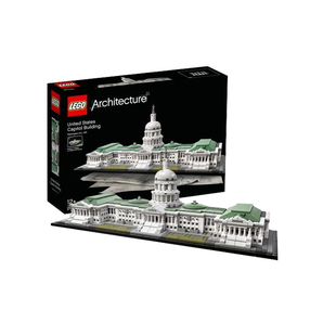 网易考拉黑卡会员： LEGO 乐高 建筑系列 21030 美国国会大厦  