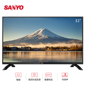 三洋(SANYO) 32CE5220H2 32英寸 高清智能液晶电视（黑色）