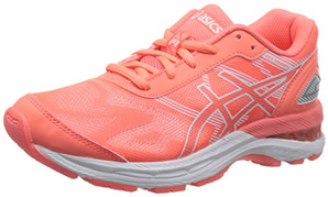 ASICS 亚瑟士 中性童 跑步鞋GEL-NIMBUS 19 GS C706N-0601 红色/白色/深红色 37