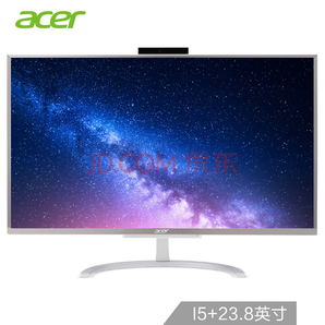 Acer 宏碁 蜂鸟 C24-710S 23.8英寸一体机电脑 （i5-8250U、8GB、1TB+128GB、MX130 2G）4999元