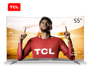 TCL 55A950C 55英寸 曲面 4K液晶电视2888元