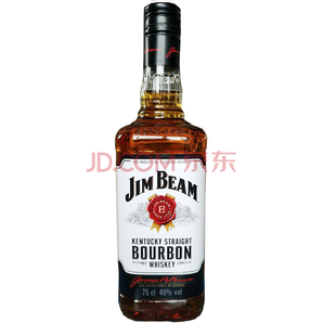 限地区： JIM BEAM 金宾 波本威士忌 750ml 