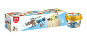 限地区： 和路雪 经典马达加斯加风情 香草口味 冰淇淋 88g*3杯 *7件 76.21元（双重优惠）