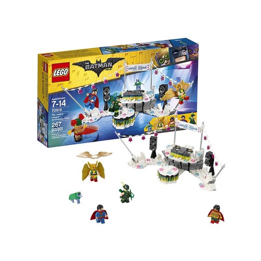 lego乐高70919蝙蝠侠大电影正义联盟周年晚会179元包邮包税