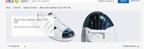 eBay Adidas官方店优惠活动