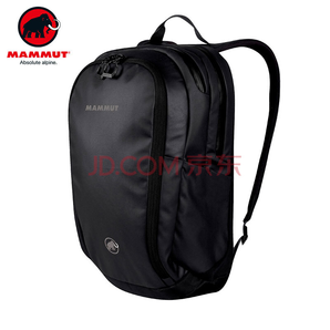 猛犸象（MAMMUT）背包 户外时尚多功能防水双肩背包 2510-03920 黑色 22升+凑单品