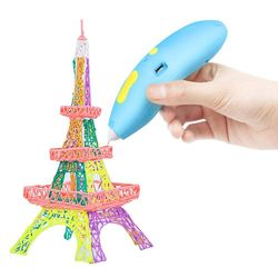 致暖Warmest儿童3d打印笔立体涂鸦笔充电环保无毒无线多功能新创意耗材低温绘画笔玩具