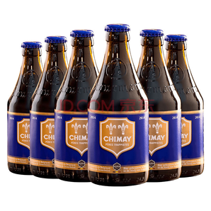 8点开始： Chimay 智美 蓝帽 精酿啤酒 330ml 6瓶 89元
