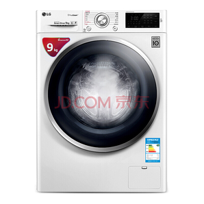  LG 9KG蒸汽除菌直驱变频洗衣机WD-VH451D0S （下单立减）