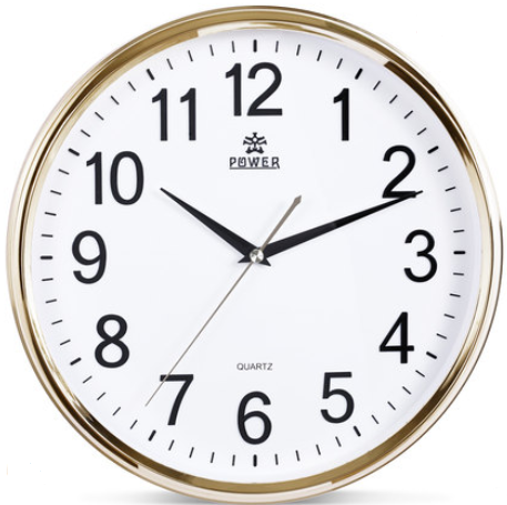 power霸王客厅挂钟12英寸
