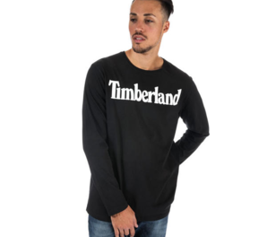 Timberland 男款直线标志环状T恤