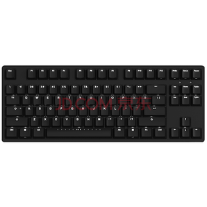 iKBC F-87 时光机 87键背光机械键盘 黑色红轴399元