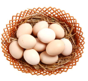 晋龙 鲜鸡蛋 六无蛋 30枚 1.4kg 