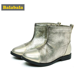 Balabala 巴拉巴拉 女童冬季鞋 *3件 266.8元包邮（合88.93元/件）
