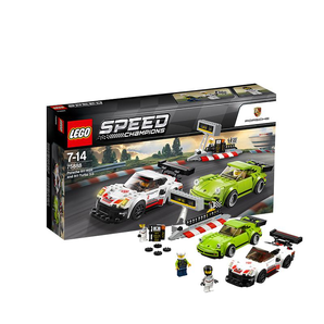 LEGO 乐高 Speed Champion 超级赛车系列 保时捷 911 RSR&Turbo3.0 75888 391颗粒 7-14岁