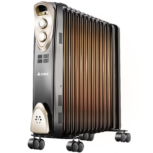 airmate艾美特hu1323w213片加宽家用电热油汀取暖器