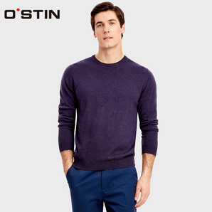 双11预售： OSTIN MK6T51 男士修身毛衣 69元包邮（需10元定金）
