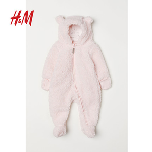 双11预售： H&M HM0624385 婴儿加绒连体衣 109元包邮（需20元定金）
