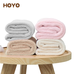 日本HOYO A类品质雪滑绒毛巾 35*75cm 两条装