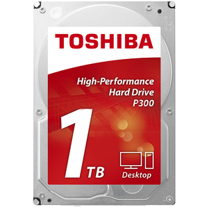 TOSHIBA 东芝 P300系列 7200转 64M SATA3 台式机硬盘 1TB 64MB
