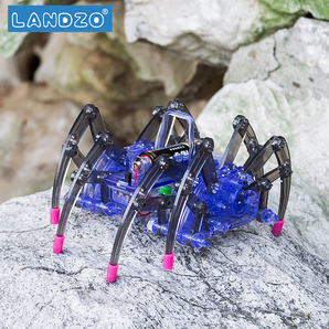 LANDZO 蓝宙 科学实验玩具 蜘蛛机械人玩具