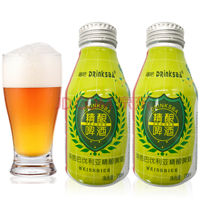 DRinkSBA 精酿啤酒 淡色巴伐利亚啤酒330ml 2瓶装