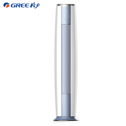 gree格力kfr50lnhzab3w2匹变频冷暖圆柱柜机空调6499元