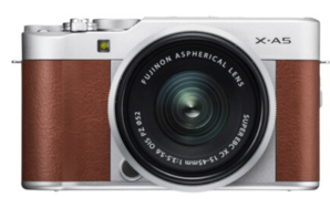 FUJIFILM  富士 X-A5/XA5 XC15-45 星光棕（Brown）微单/照相机