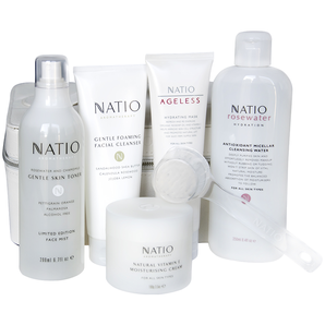 20点开始： NATIO 白色洁净护肤套装 *2件 498.4元包邮包税（双重优惠）