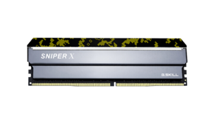 19日0点： G.SKILL 芝奇 Sniper X 狙击者 空军款 DDR4 3200频率 台式机内存条 8GB 269元包邮