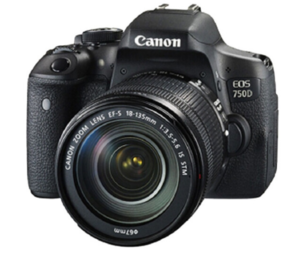 8日0点！ Canon 佳能 EOS 750D 单反套机(EF-S 18-135mm f/3.5-5.6 IS STM) 4498元包邮
