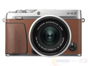 FUJIFILM 富士X-E3XC15-45mm微单相机棕色旁轴设计
