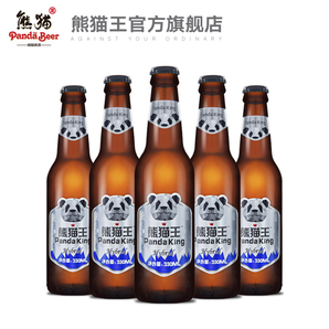 熊猫王啤酒国产精酿 12度330ml*6瓶装