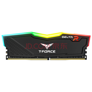 28日0点： Team 十铨 DELTA RGB系列 DDR4 3000 台式机内存 黑色 399元包邮