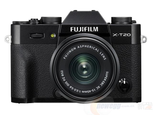 历史低价： FUJIFILM 富士 X-T20（15-45mm镜头） APS-C画幅无反相机套机 
