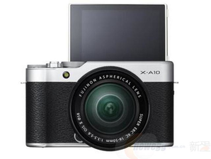FUJIFILM 富士 X-A10（16-50mm f/3.5-5.6）APS-C画幅无反相机套机 黑