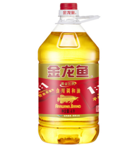 金龙鱼 黄金比例 食用调和油 4L