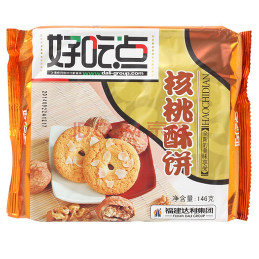 好吃点饼干核桃酥146g