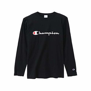 Champion 日本线 BASIC 男式 长袖 C3-J426-090 黑色  